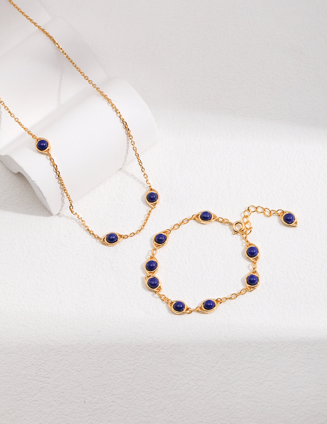 Sunyata Lapis Lazuli Eyes Necklace