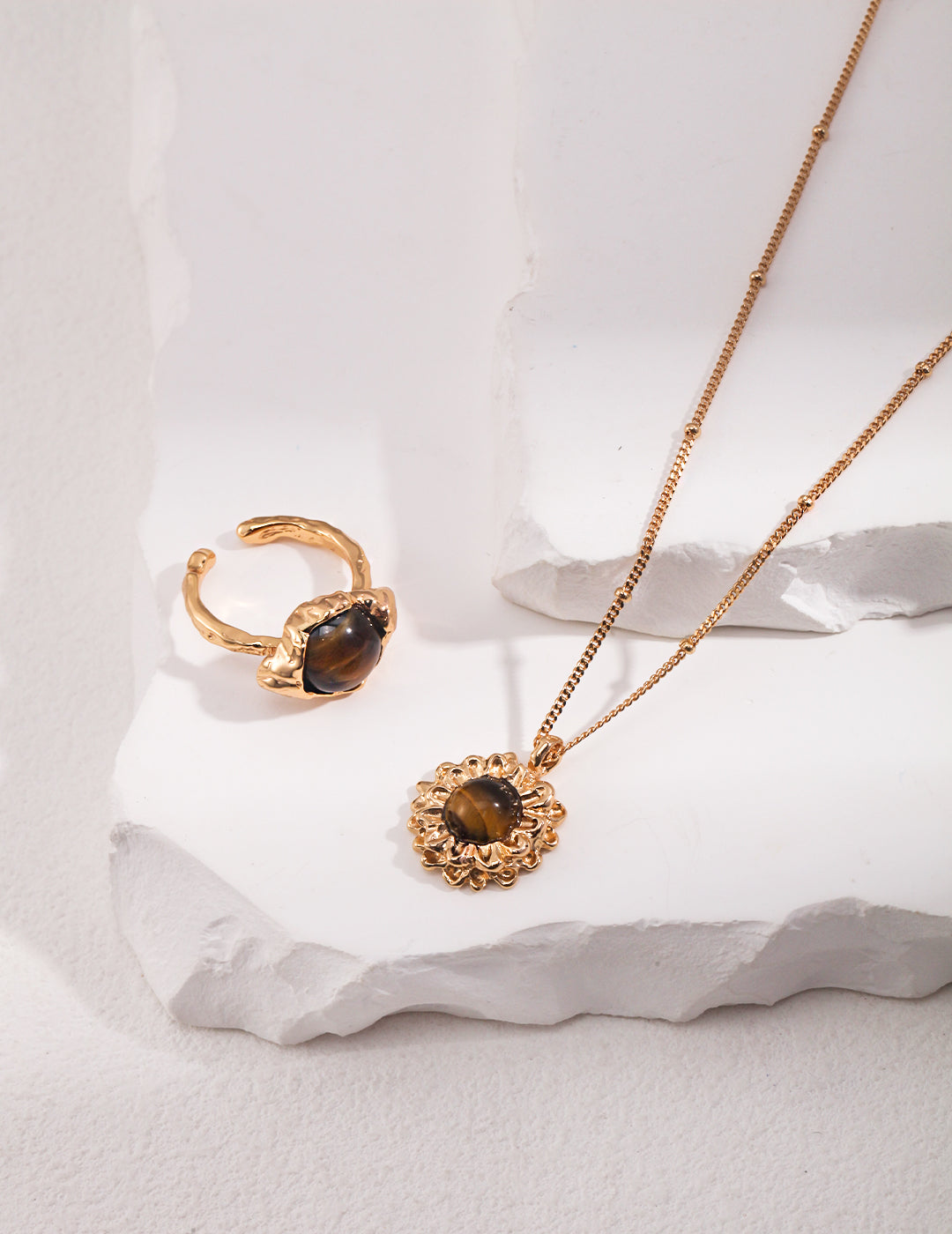 Sunyata Tiger's Eye Ring