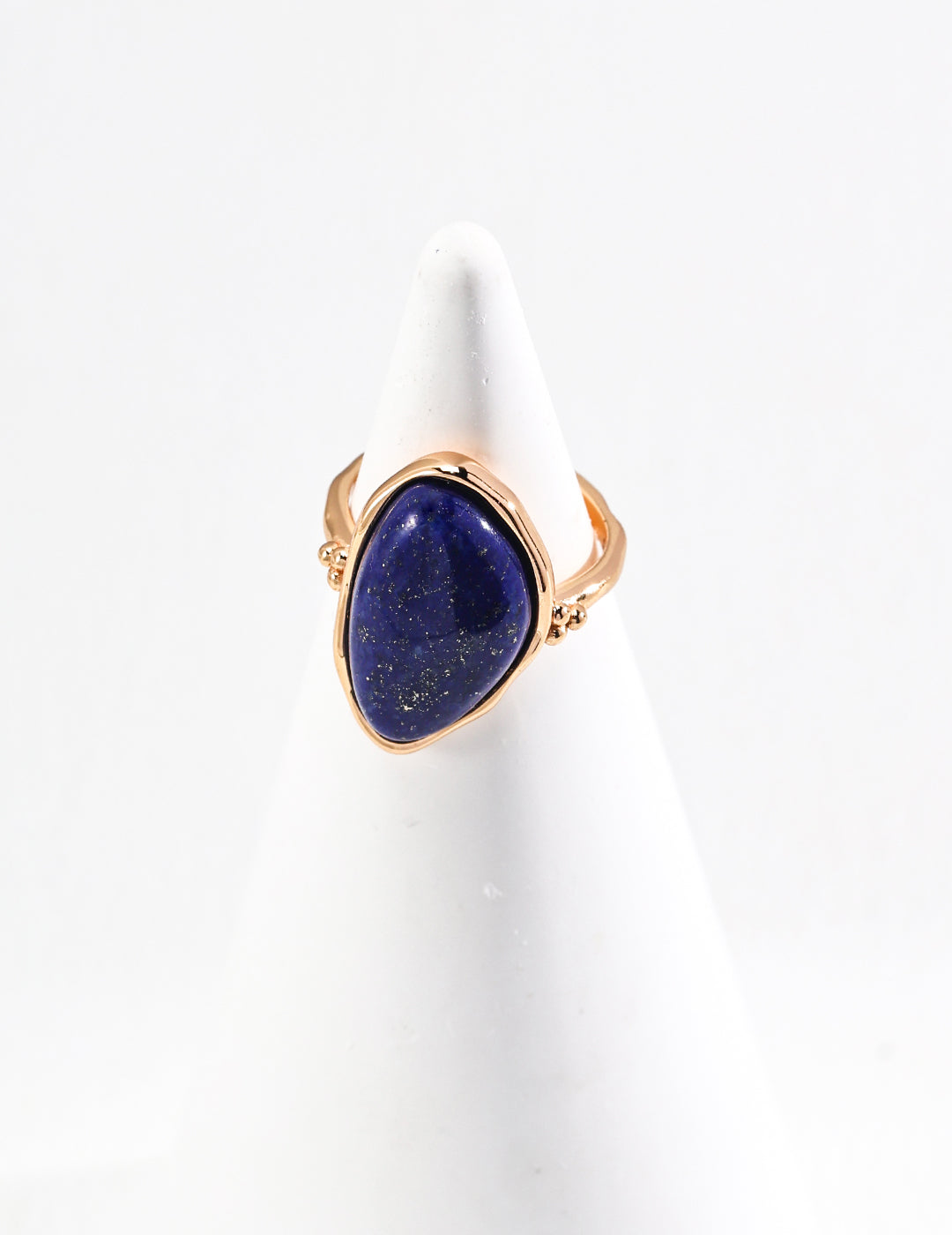 Sunyata Organically Shaped Lapis Lazuli Ring