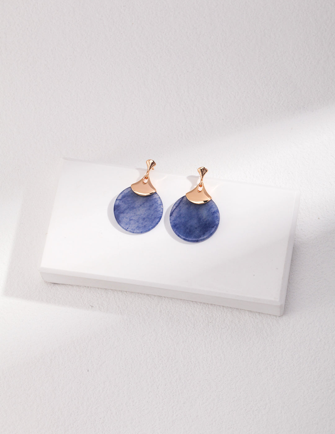 Sunyata Blue Aventurine Earrings