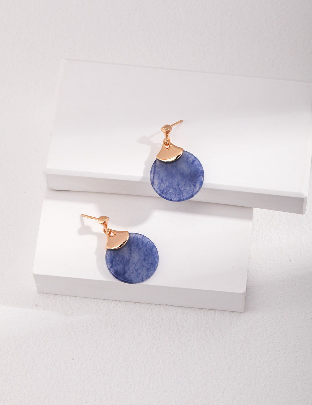 Sunyata Blue Aventurine Earrings