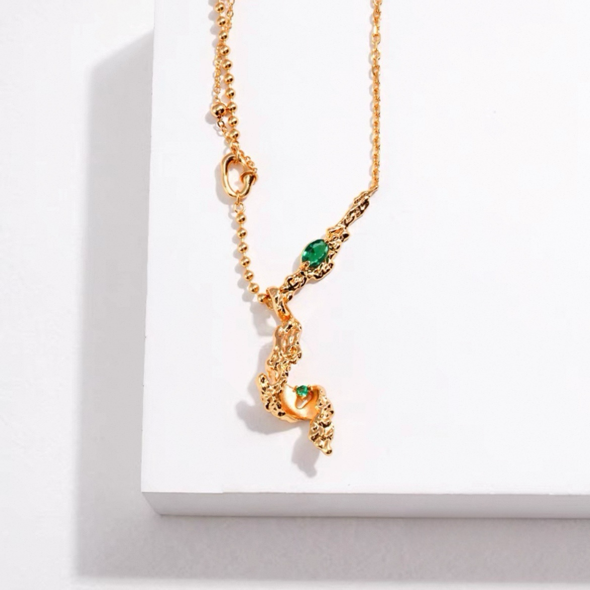 Sunyata Bark Necklace