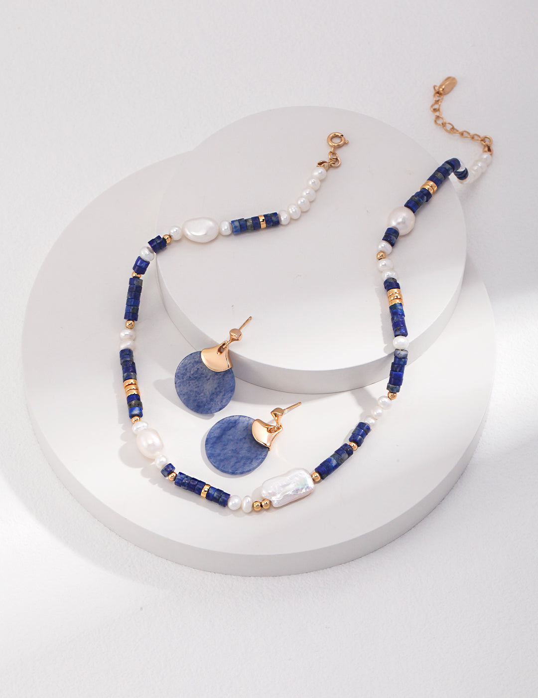Sunyata Blue Aventurine Earrings